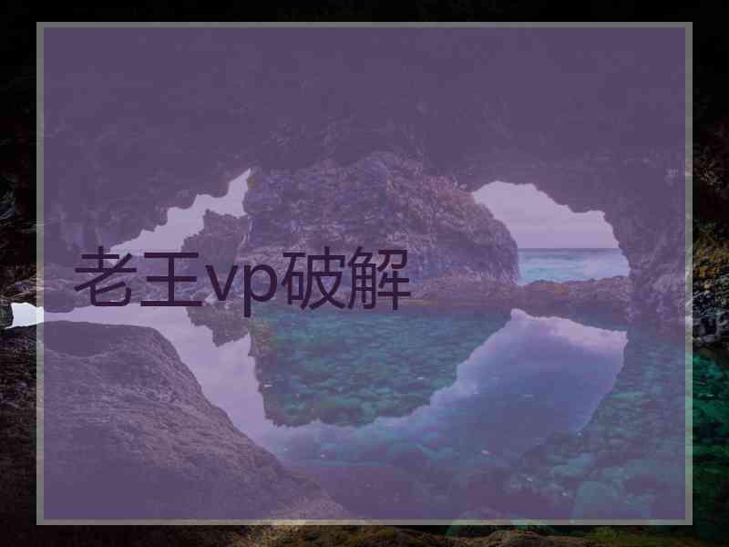 老王vp破解