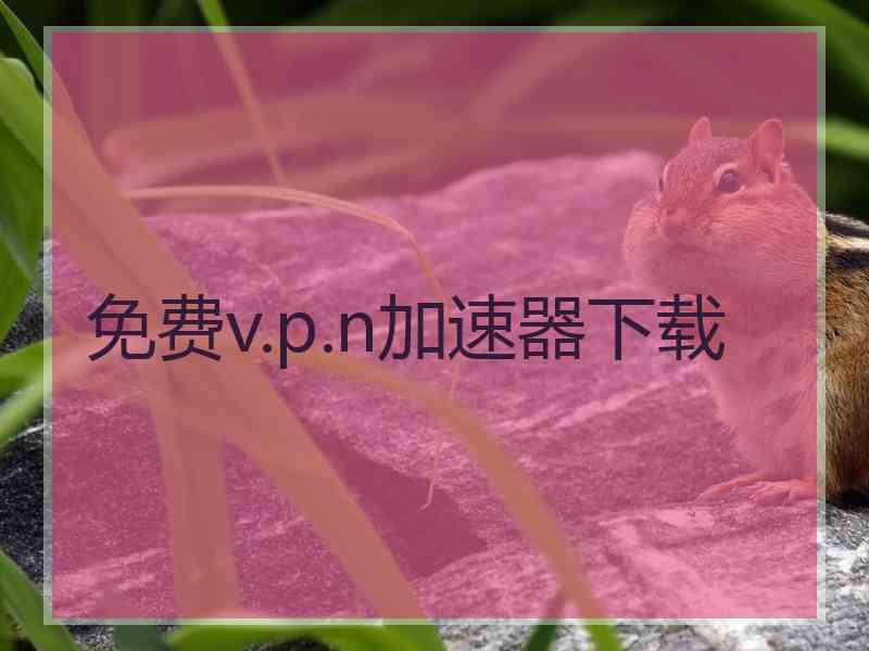 免费v.p.n加速器下载