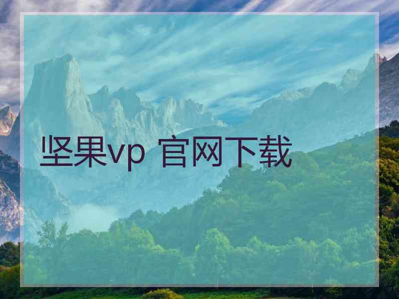 坚果vp 官网下载