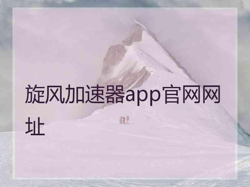 旋风加速器app官网网址