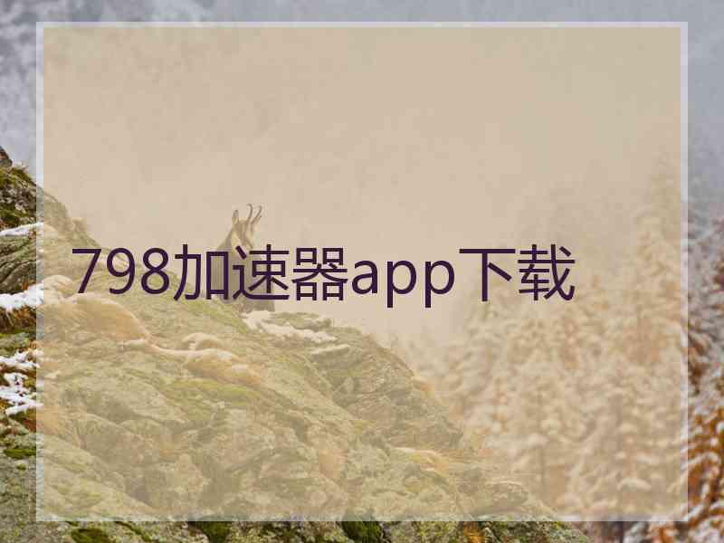 798加速器app下载