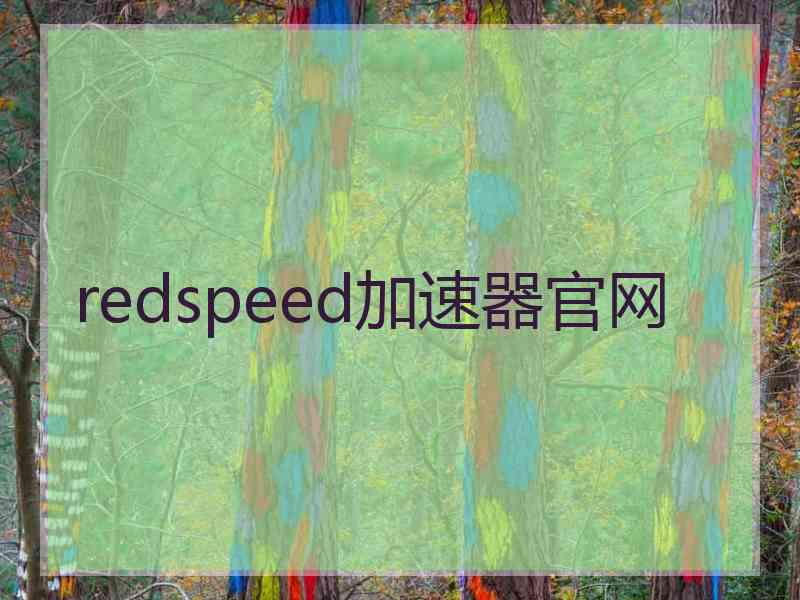 redspeed加速器官网