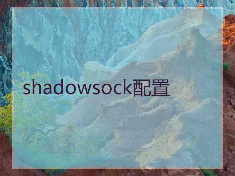 shadowsock配置