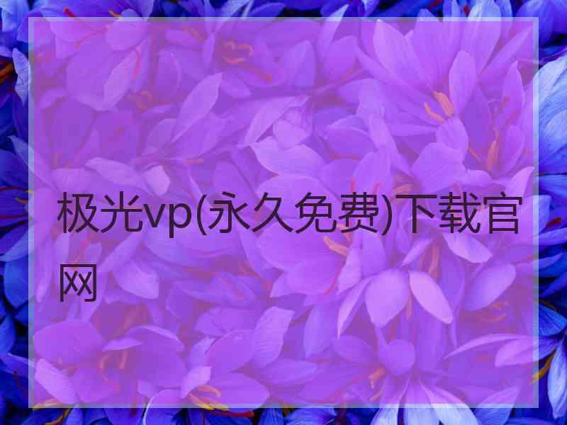 极光vp(永久免费)下载官网